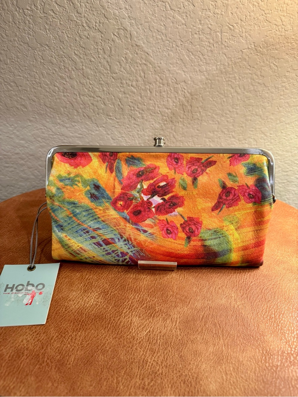 HOBO Floral Clutch/Wallet LAUREN
